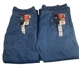 Round House 46x32 Raw Rigid Denim Carpenter Jeans Lot 101 Made in USA NWT